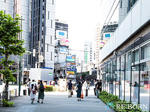 国道1号線（桜田通り）のイメージ